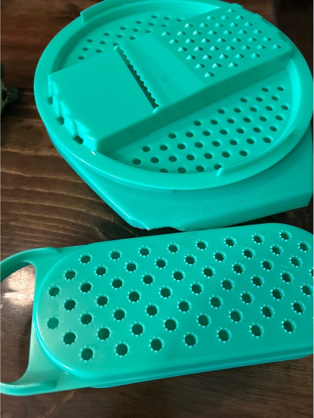 Tupperware graters